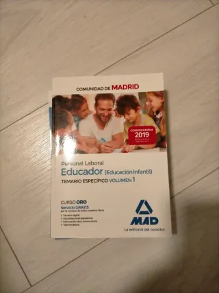 Educador (Educación Infantil). Personal Laboral...