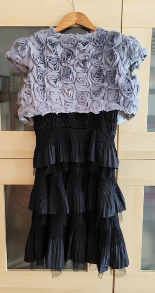 Vestido negro para boda u ocasión especial