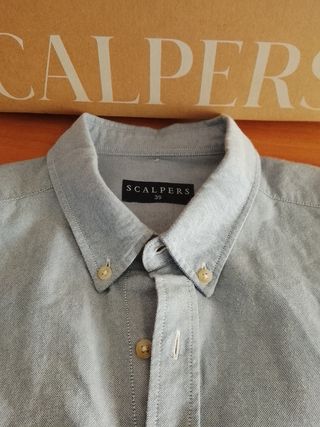 Camisa Scalpers Azul Talla M