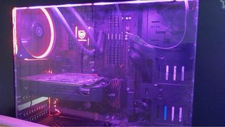 PC Gaming Negro y Azul