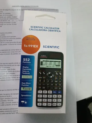 Calculadora Científica FX-991EX