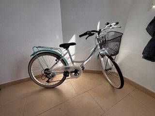 Bicicleta 24 Niña Blanca