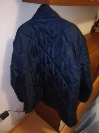 Chaqueta acolchada azul