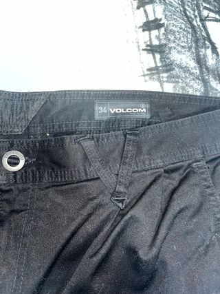 Pantalones Volcom Negros Skater