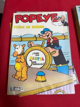 Lote Cómics Popeye Editorial Buru Lan