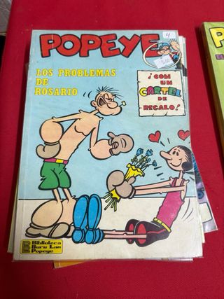 Lote Cómics Popeye Editorial Buru Lan