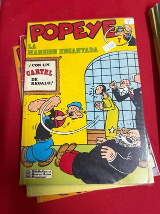 Lote Cómics Popeye Editorial Buru Lan