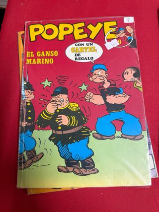 Lote Cómics Popeye Editorial Buru Lan