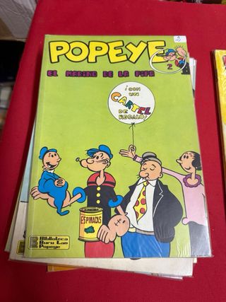 Lote Cómics Popeye Editorial Buru Lan