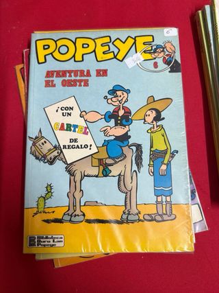 Lote Cómics Popeye Editorial Buru Lan