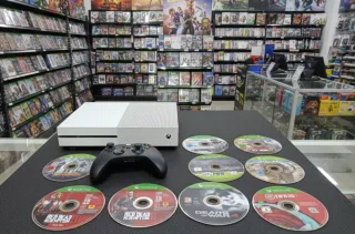 Xbox One S + 8 Juegos + Control