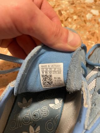 Adidas Spezial Handball Azul Blanco