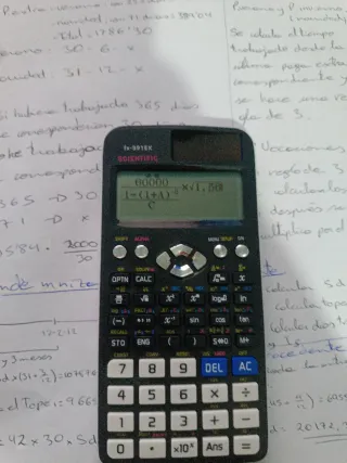 Calculadora Científica FX-991EX