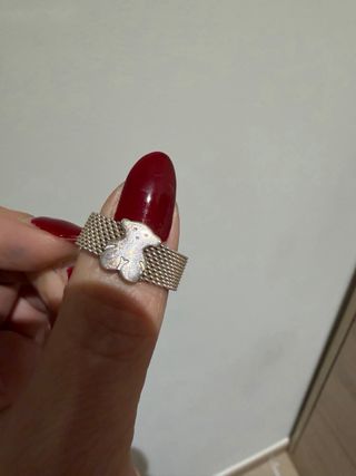 Anillo Tous Oso Plata
