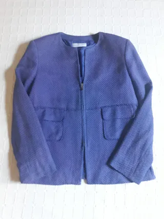 Chaqueta Purificación García Morada