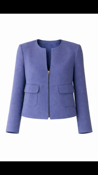 Chaqueta Purificación García Morada