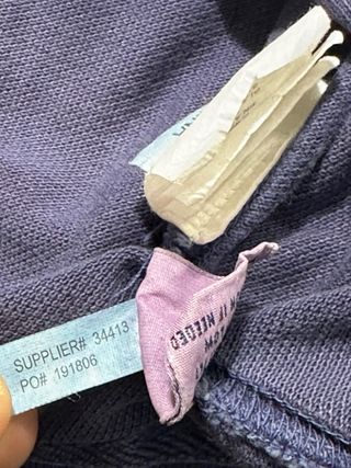 Polo Ralph Lauren Hoodie Navy Blue Vintage 90's