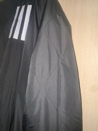 Abrigo reversible Adidas Negro