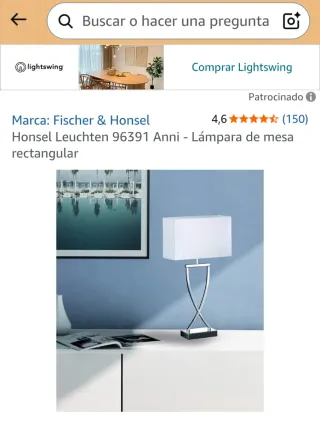 Lámpara de mesa Fischer & Honsel A ESTRENAR