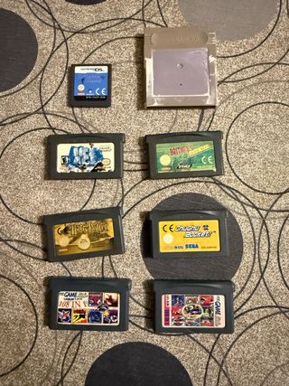 Lote 8 Juegos Nintendo DS y GBA gameboy