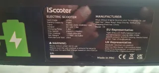 Patinete eléctrico (bolsa fronta)l I-scooter 9pro