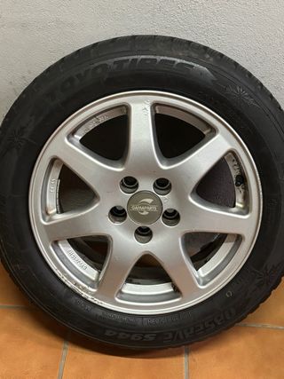 4 Llantas Gamaparts 15 5x100 et35 con Neumáticos
