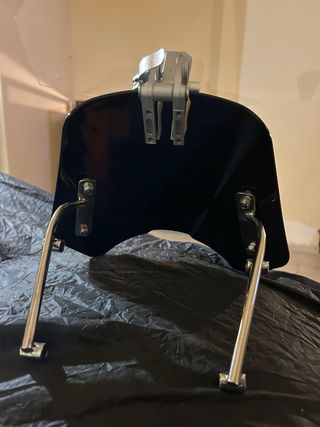 Cupolino parabrezza nero