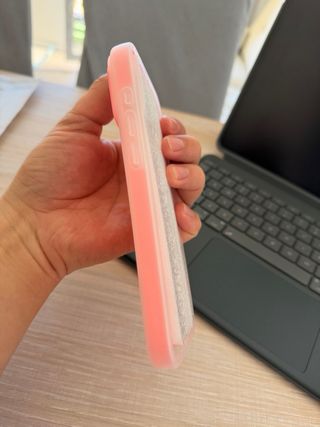 Funda iPhone 17 Pro Max Silicona Rosa