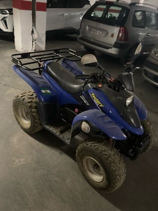 Quad dinli Factory Rex Azul con papeles