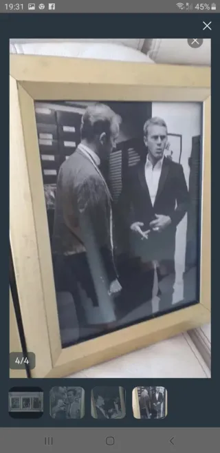 3 Láminas Famosos Marcos Plástico Cristal