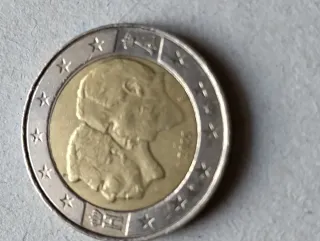 Moneta 2 Euro Belgio 2005