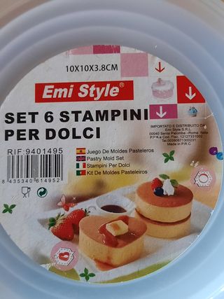 Set 6 Stampini Emi Style
