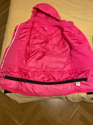 Anorak Boomerang Talla 16 Rosa y Blanco