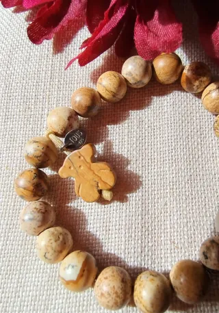 Pulsera Tous Jaspe y Plata