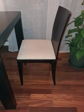Mesa de comedor con 4 sillas