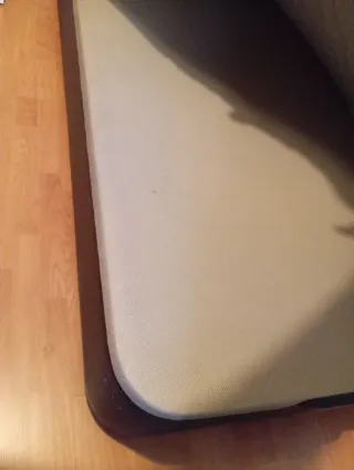 Canapé abatible madera y colchón