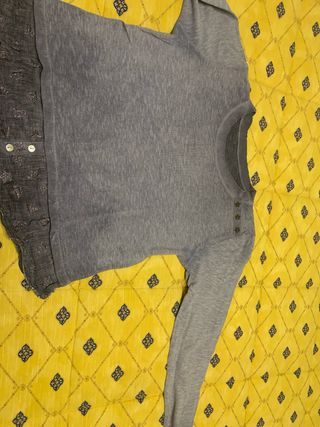 Lote 8 Camisetas Manga Larga Mujer