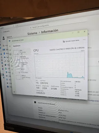 Lenovo M270S Core i5 9° 256GB NVMe 16GB RAM