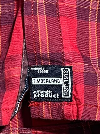 Camisa Roja Timberland