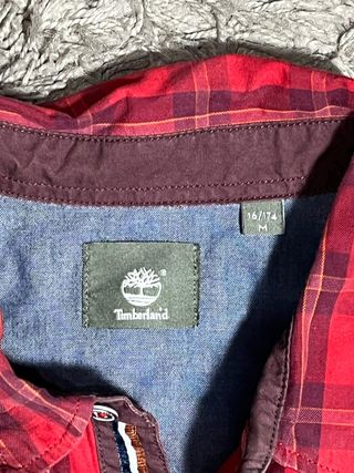 Camisa Roja Timberland