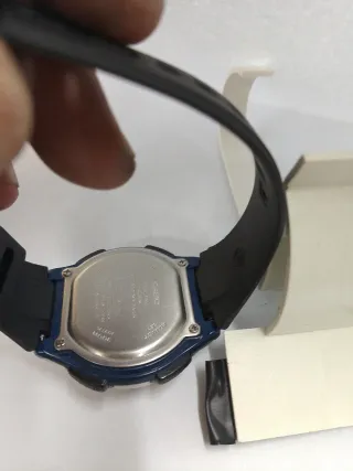 Reloj Casio Plata y Negro,