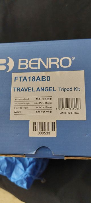 Trípode Benro Travel Angel Series