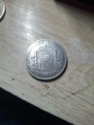 Moneda Amadeo I Rey de España 1871
