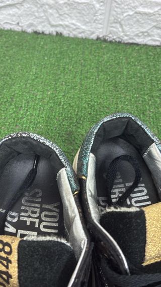 Scarpe P448 Donna Nero Oro