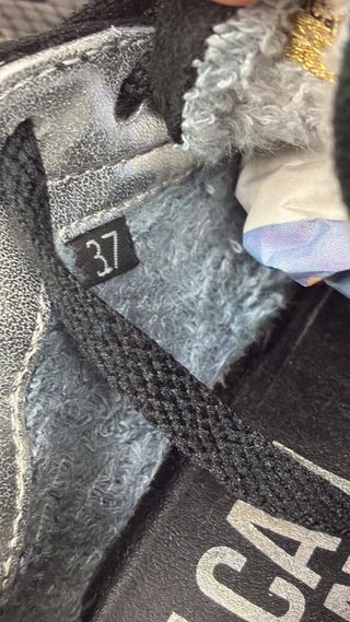 Scarpe P448 Donna Nero Oro