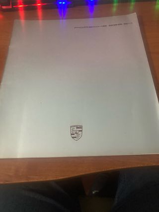 Catalogo Porsche 928 S4 in spagnolo