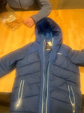 Chaqueta de esquí azul para niño/a 8 años