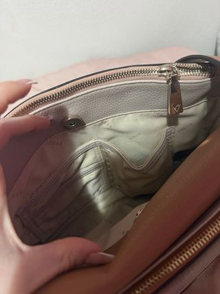 Bolso Guess Rosa y Marrón