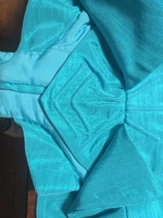 Corpiño fallera siglo XVIII azul