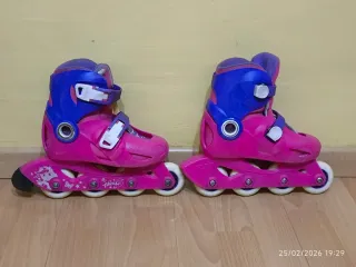 Patines Oxelo Play 3 Rosa/Morado Talla 30-32